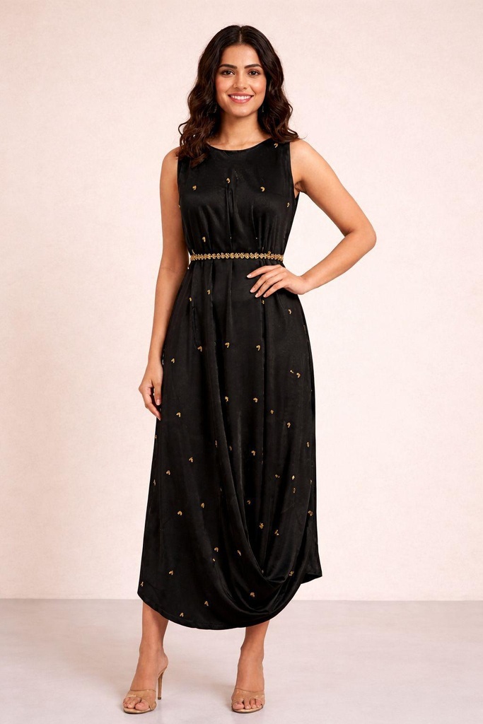  WORK COWL DRESS